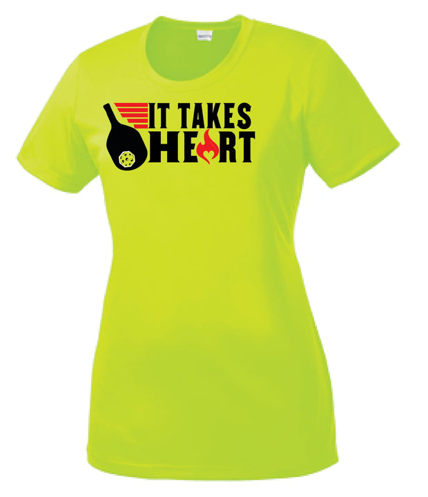 Pickleball Women’s Activewear Paddle Shirt Lime