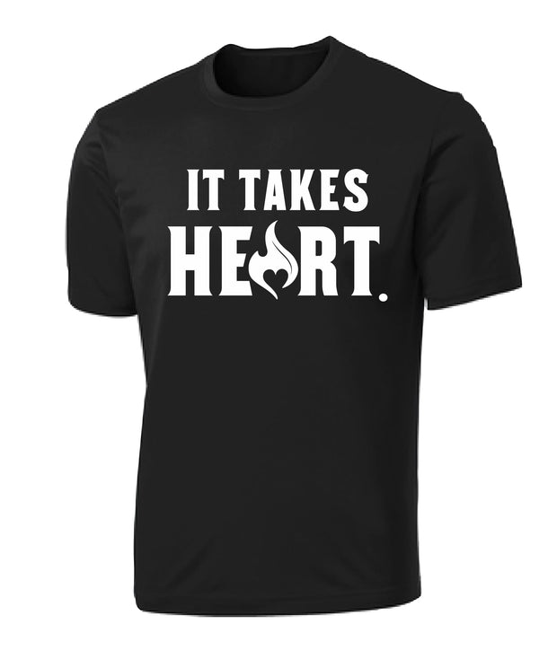 Heart Sportswear "It Takes Heart" Shirt Black