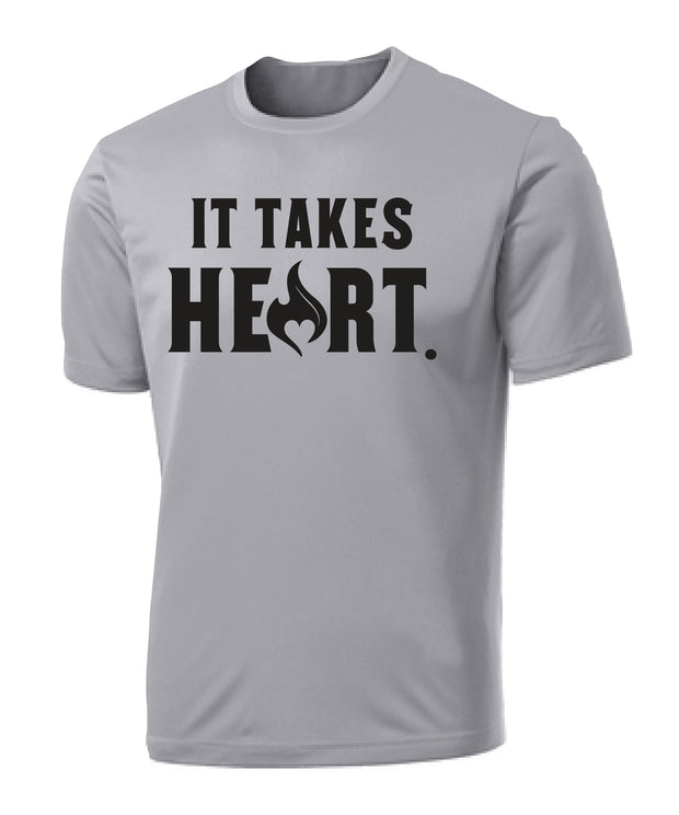 Heart Sportswear "It Takes Heart" Shirt Grey