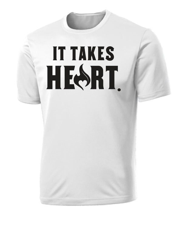 Heart Sportswear "It Takes Heart" Shirt White
