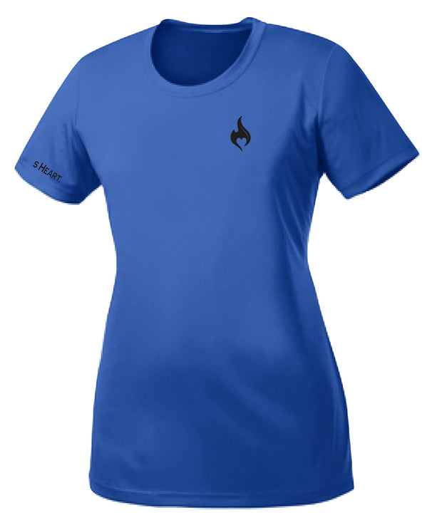 Heart Sportswear Women’s Activewear Shirt Blue