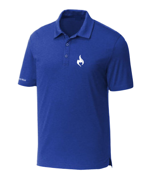 Heart Sportswear Blend Polo Royal Blue